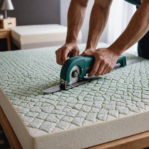 Comment découper un matelas en mousse avec précision pour rénover votre hôtel - Guide pratique sécurisé